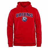 Men's Belmont Bruins Proud Mascot Pullover Hoodie - Scarlet,baseball caps,new era cap wholesale,wholesale hats